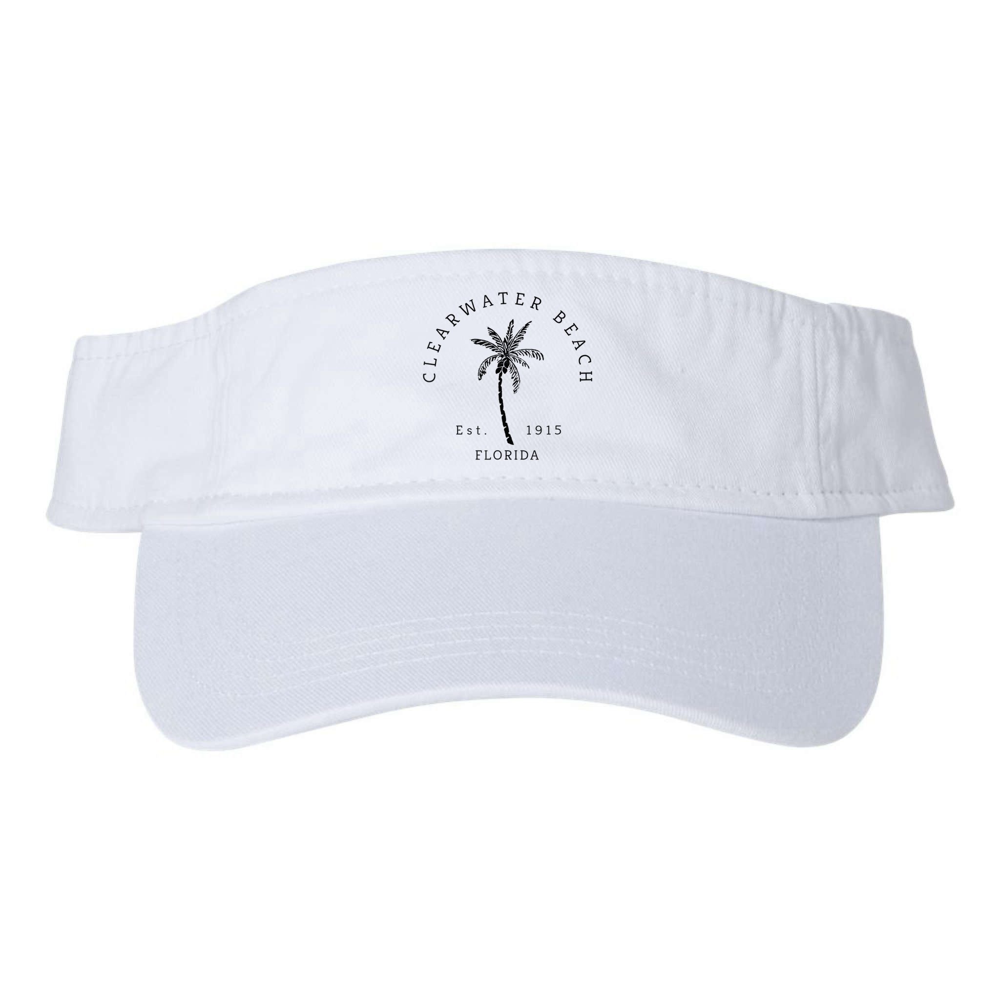 Retro Cool Clearwater Beach Original Florida Beaches Visor