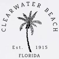 Retro Cool Clearwater Beach Original Florida Beaches Visor