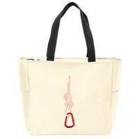 Rock Climbing Clothing Rock Climbing Zip Tote Bag
