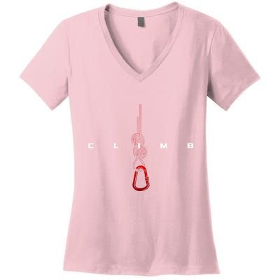 Rock Climbing Clothing Rock Climbing Women's V-Neck T-Shirt