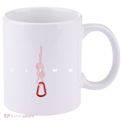 Rock Climbing Clothing Rock Climbing 11oz C Handle Ceramic Mug