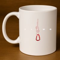 Rock Climbing Clothing Rock Climbing 11oz C Handle Ceramic Mug