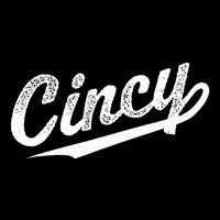 Retro Cincy Cincinnati Ohio Vintage Cursive Script Throwback T-Shirt