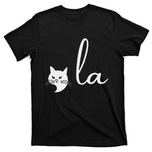 Retro Cat Comma La Kamala Harris For President 2024 Election T-Shirt