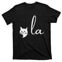 Retro Cat Comma La Kamala Harris For President 2024 Election T-Shirt