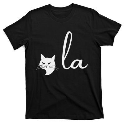 Retro Cat Comma La Kamala Harris For President 2024 Election T-Shirt