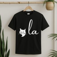 Retro Cat Comma La Kamala Harris For President 2024 Election T-Shirt