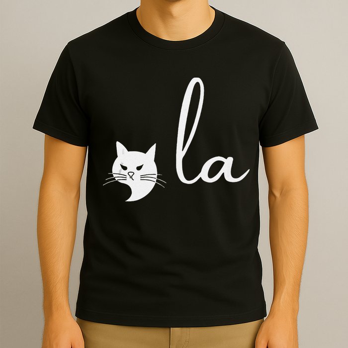 Retro Cat Comma La Kamala Harris For President 2024 Election T-Shirt