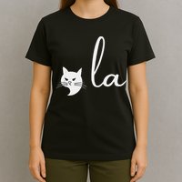 Retro Cat Comma La Kamala Harris For President 2024 Election T-Shirt
