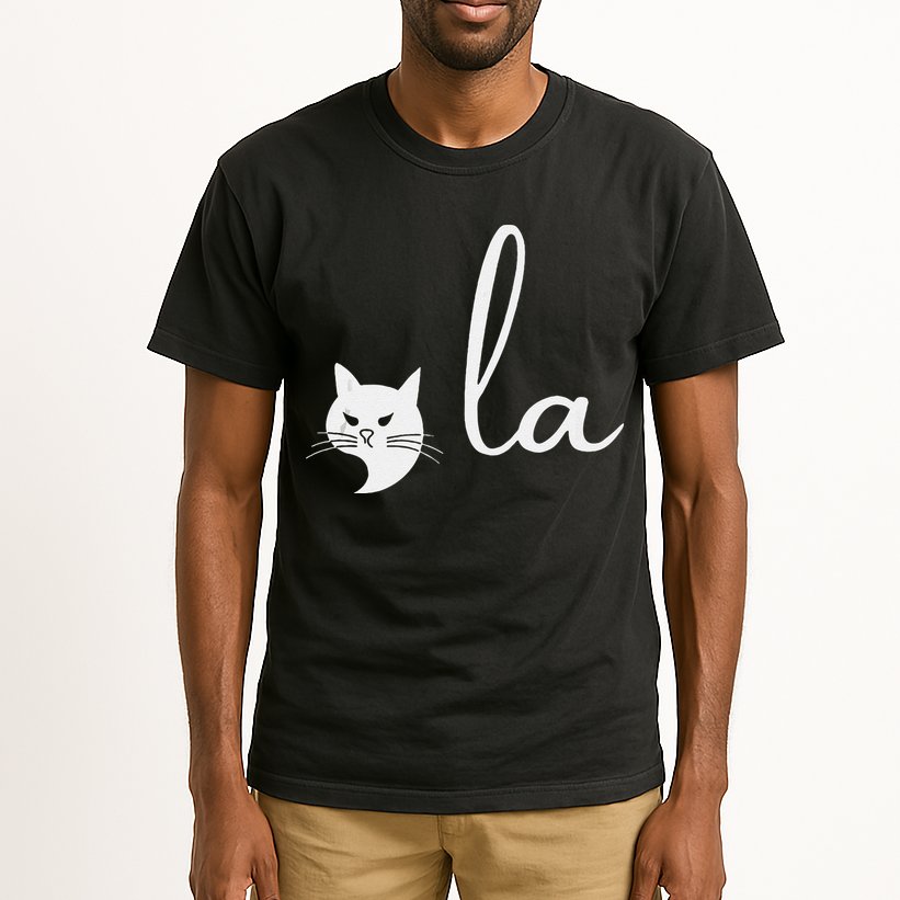 Retro Cat Comma La Kamala Harris For President 2024 Election Tall T-Shirt