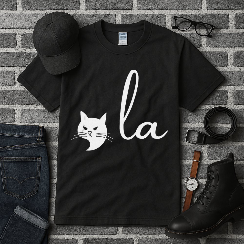 Retro Cat Comma La Kamala Harris For President 2024 Election Tall T-Shirt
