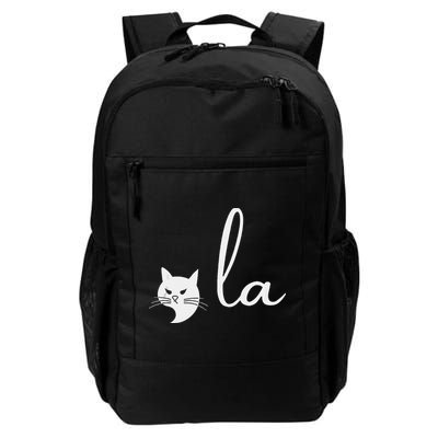 Retro Cat Comma La Kamala Harris For President 2024 Election Backpack