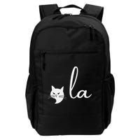 Retro Cat Comma La Kamala Harris For President 2024 Election Backpack