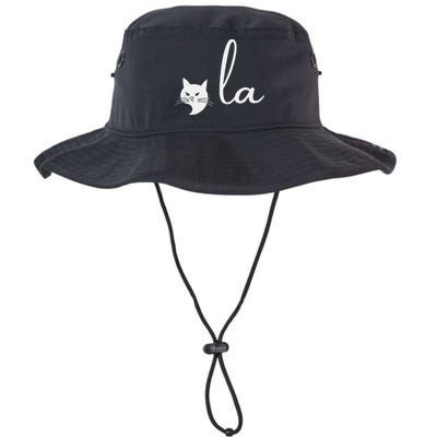 Retro Cat Comma La Kamala Harris For President 2024 Election Bucket Hat
