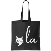 Retro Cat Comma La Kamala Harris For President 2024 Election Bag