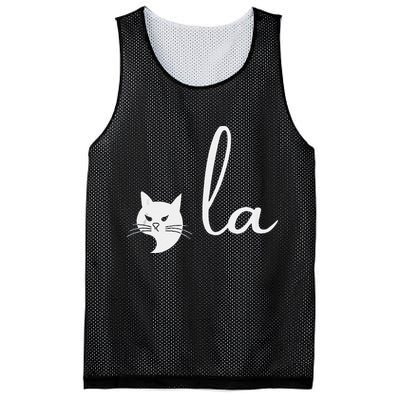 Retro Cat Comma La Kamala Harris For President 2024 Election Mesh Reversible Basketball Jersey Tank