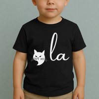 Retro Cat Comma La Kamala Harris For President 2024 Election Toddler T-Shirt