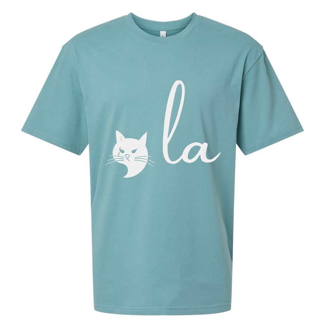 Retro Cat Comma La Kamala Harris For President 2024 Election Sueded Cloud Jersey T-Shirt