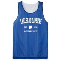 Retro Carlsbad Caverns National Park New Mexico Est 1930 Gift Mesh Reversible Basketball Jersey Tank