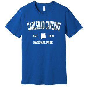 Retro Carlsbad Caverns National Park New Mexico Est 1930 Gift Premium T-Shirt