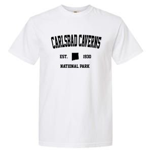 Retro Carlsbad Caverns National Park New Mexico Est 1930 Gift Garment-Dyed Heavyweight T-Shirt