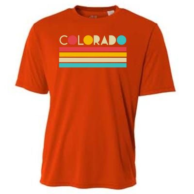 Retro Colors Colorado Cooling Performance Crew T-Shirt