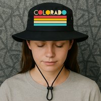Retro Colors Colorado Bucket Hat