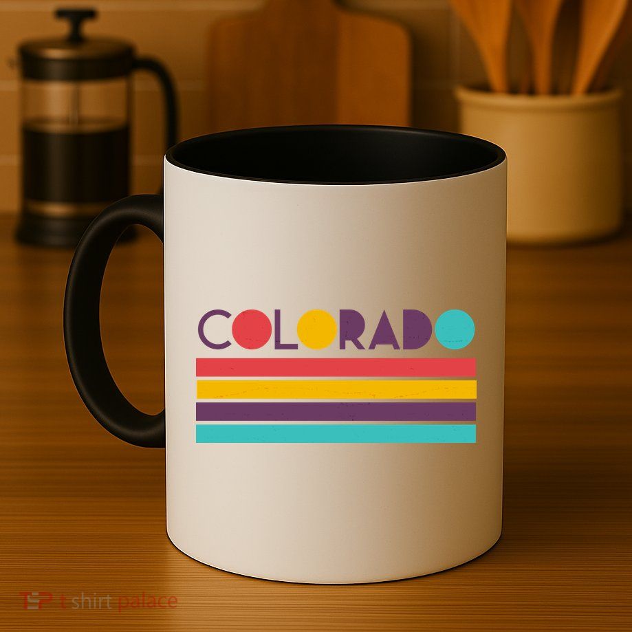 Retro Colors Colorado Mug