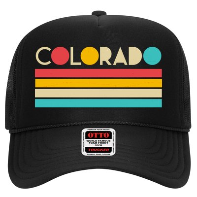 Retro Colors Colorado Trucker Hat