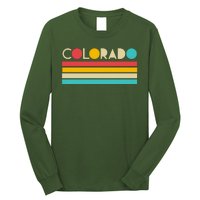 Retro Colors Colorado Long Sleeve Shirt