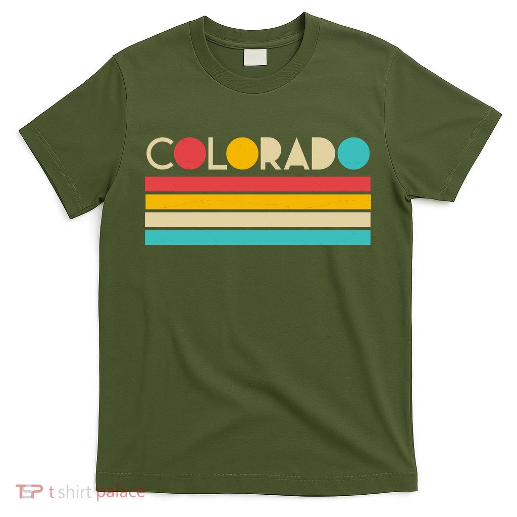 Retro Colors Colorado T-Shirt