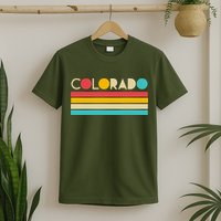 Retro Colors Colorado T-Shirt