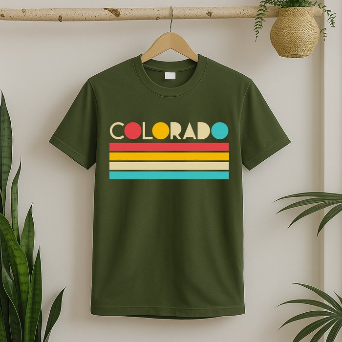 Retro Colors Colorado T-Shirt