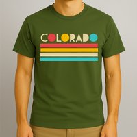 Retro Colors Colorado T-Shirt