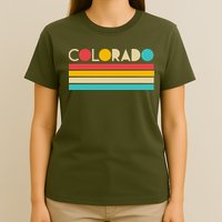 Retro Colors Colorado T-Shirt