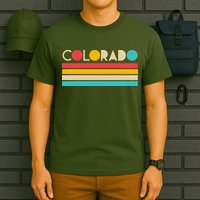 Retro Colors Colorado T-Shirt