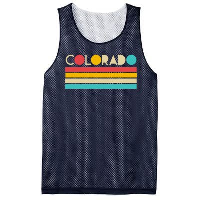 Retro Colors Colorado Mesh Reversible Basketball Jersey Tank