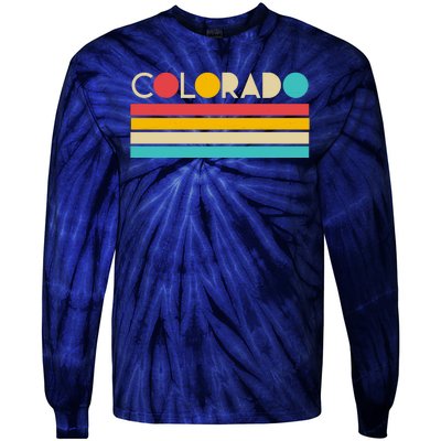 Retro Colors Colorado Tie-Dye Long Sleeve Shirt