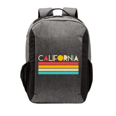 Retro Colors California Vector Backpack