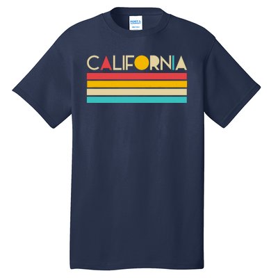 Retro Colors California Tall T-Shirt