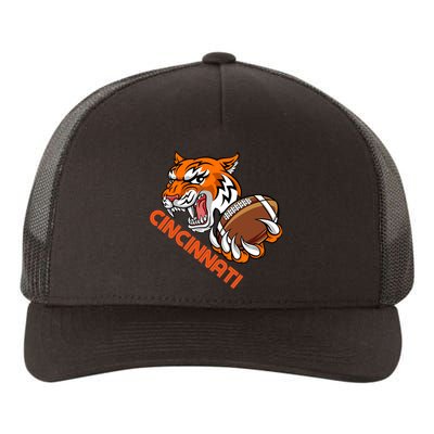 Retro Cincinnati Cincy Vintage Design Classic Cincinnati Yupoong Adult 5-Panel Trucker Hat