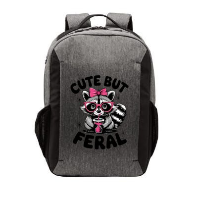 Racoon Cool Cute But Feral Teen Girl Vector Backpack