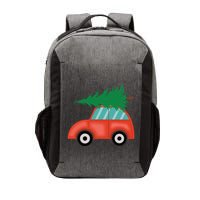 Red Car Christmas Vector Backpack