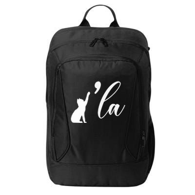 Retro Cat Comma La Cat Ladie La City Backpack