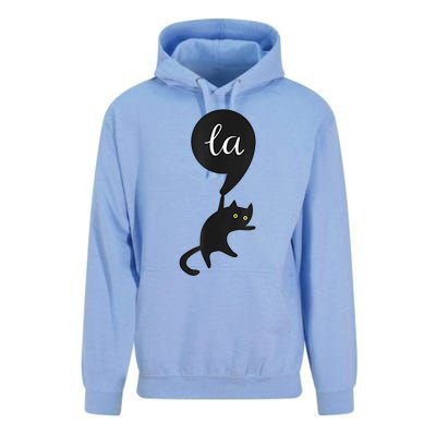 Retro Cat Comma La Kamala Harris For President 2024 Election Unisex Surf Hoodie