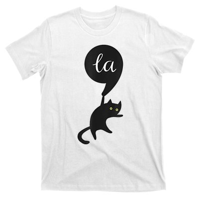 Retro Cat Comma La Kamala Harris For President 2024 Election T-Shirt