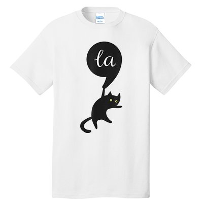 Retro Cat Comma La Kamala Harris For President 2024 Election Tall T-Shirt