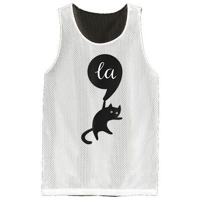 Retro Cat Comma La Kamala Harris For President 2024 Election Mesh Reversible Basketball Jersey Tank