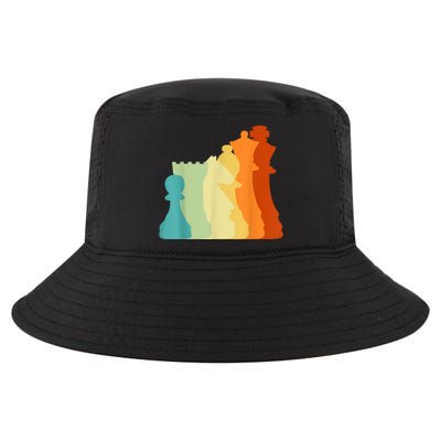 Retro Chess , Chess Player, Chess Cool Comfort Performance Bucket Hat