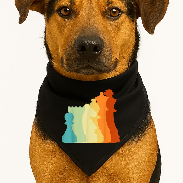 Retro Chess , Chess Player, Chess USA-Made Doggie Bandana